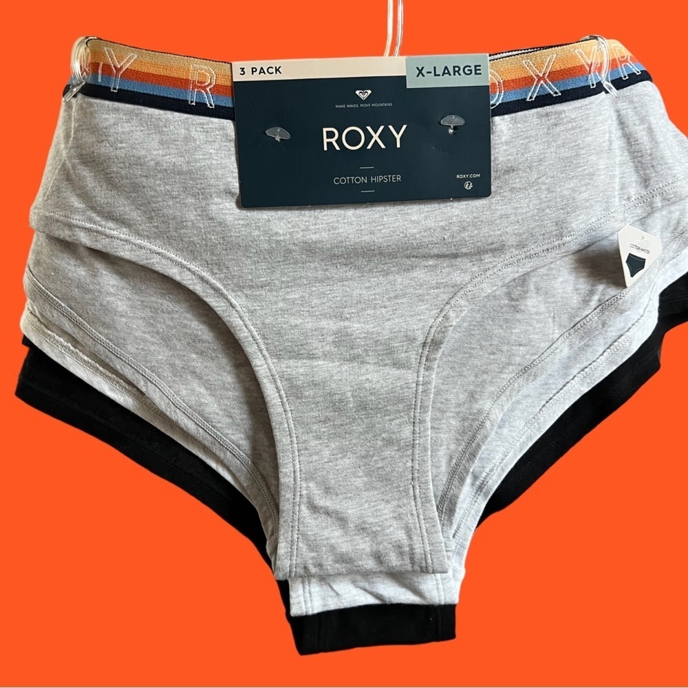 Roxy Cotton Hipsters XL SET OF 3